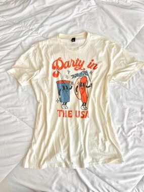 Cute Party In the USA tee